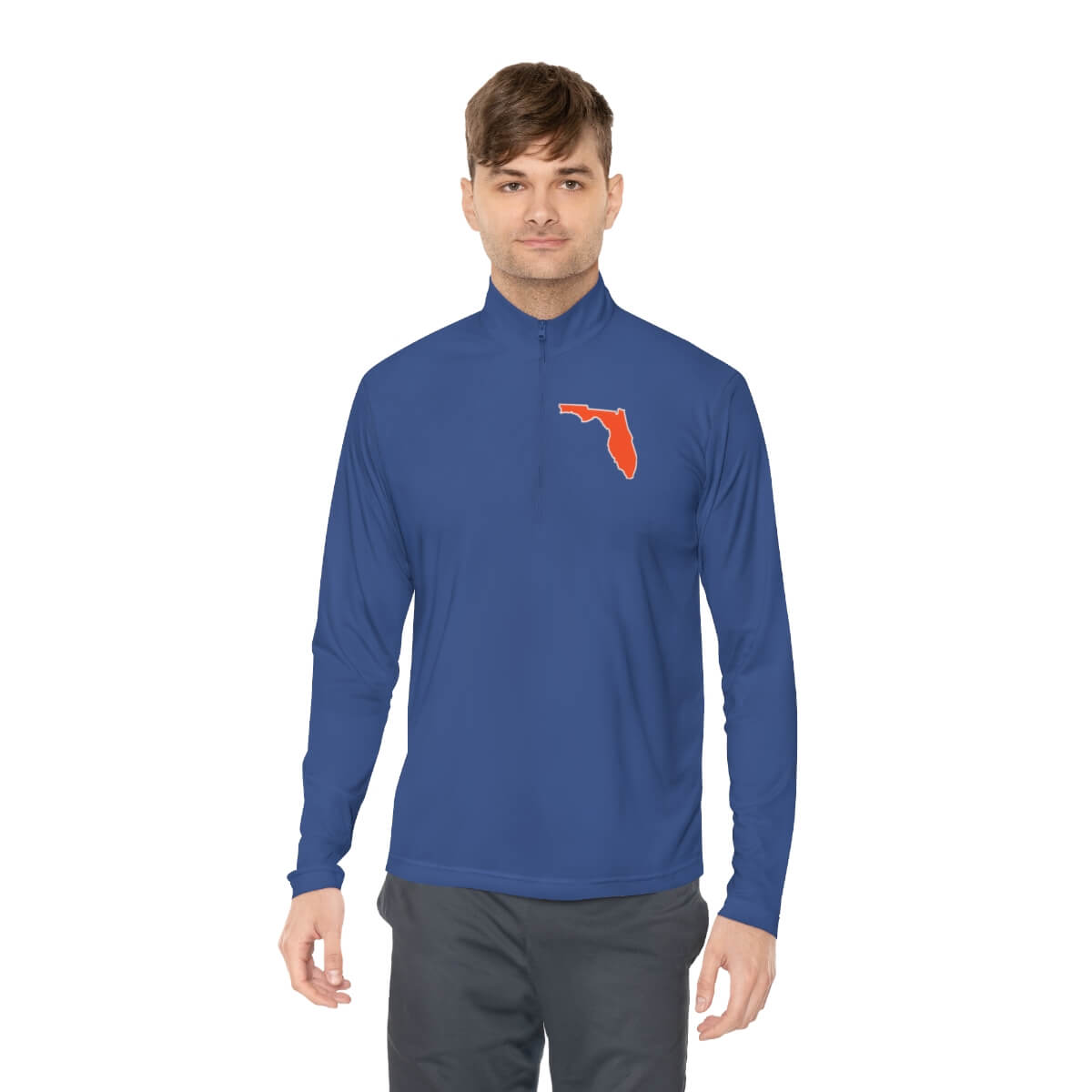 State of Florida Unisex Quarter-Zip Pullover- White, Blue or Black - Image 4