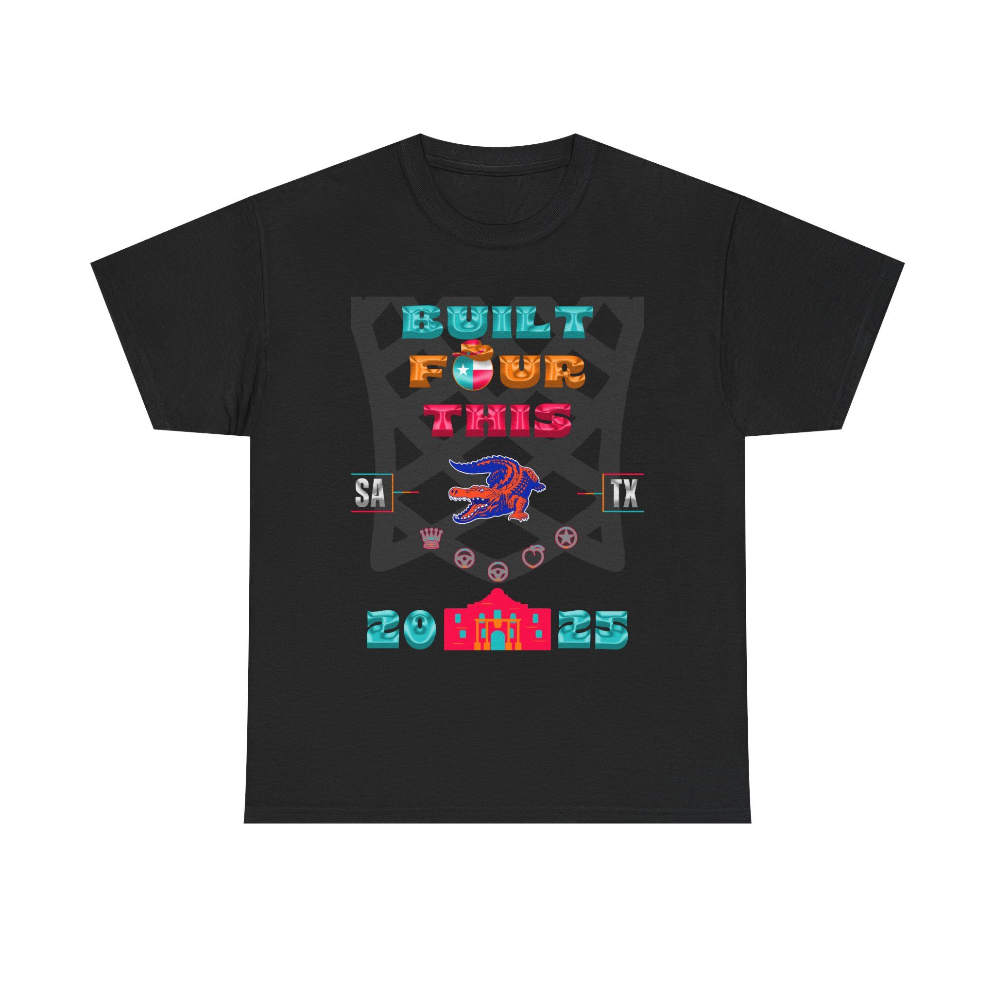 'Built Four This' Unisex Cotton T-Shirt